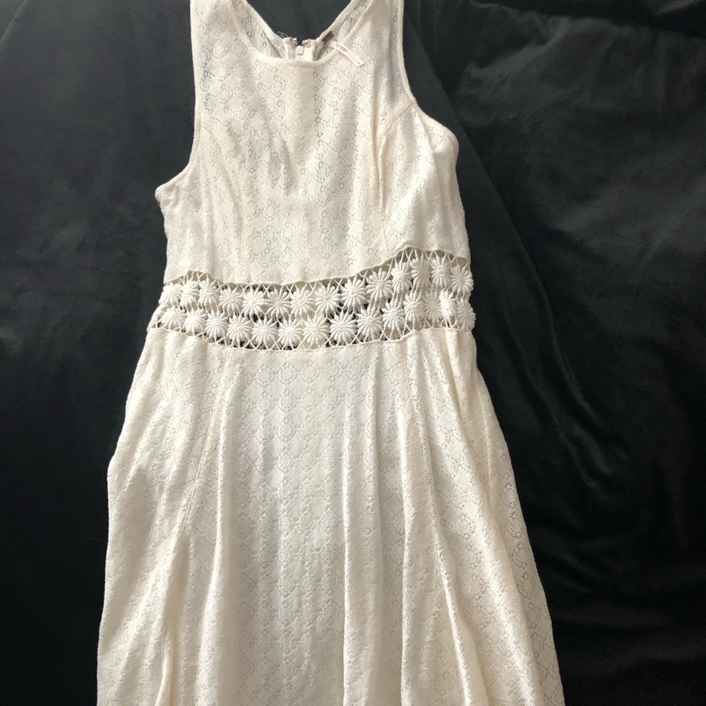 Free people white daisy dress